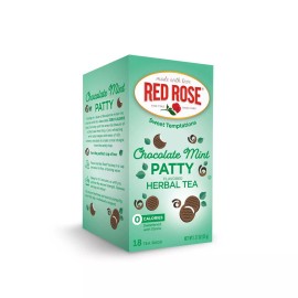 Red Rose 18 Count - Red Rose Sweet Temptations Dessert Tea Chocolate Mint Patty