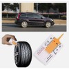 Car Tyre Depth Tread Gauge Van Bike Keyring Small Pocket