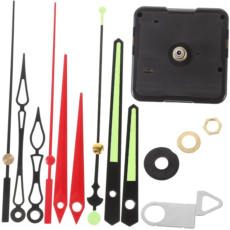 TEHAUX 3 Sets DIY Clock Kit Clock Movement Replacement with