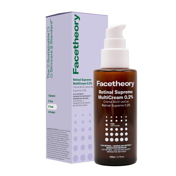 facetheory Retinal Supreme MultiCream 0.2% (Unscented) - Brightening, Firming &