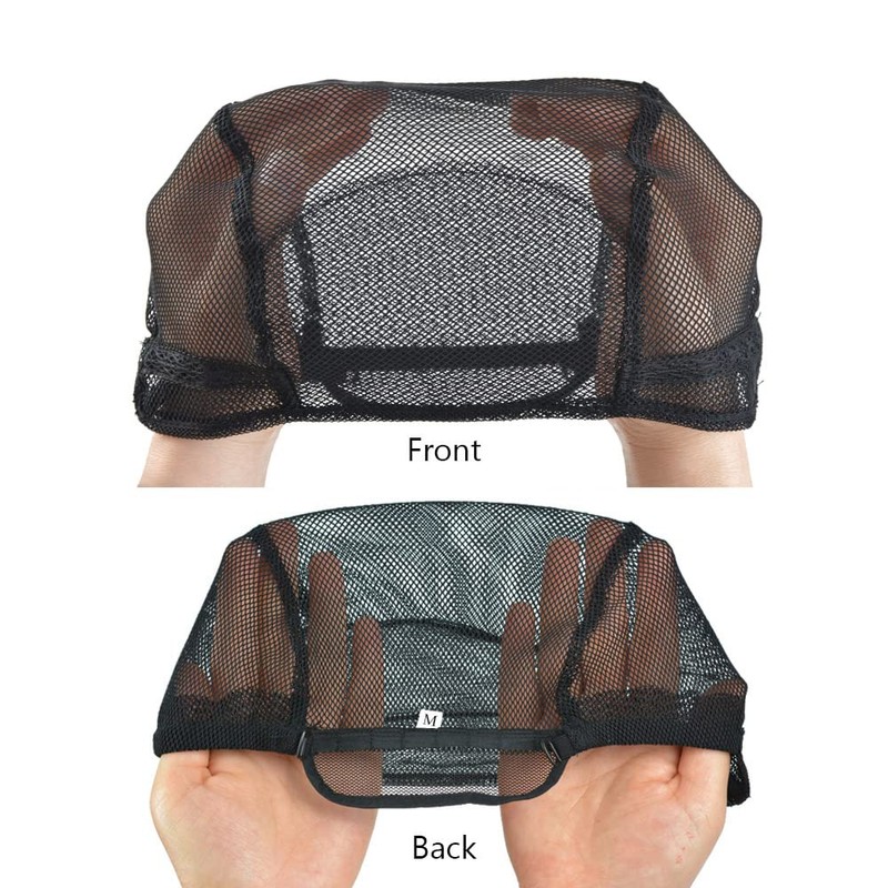YTBYT 2 Pcs Stretch Wig Caps Mesh Weaving Caps with