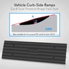 Car Driveway Curb Ramp - Heavy Duty Rubber Threshold Ramp