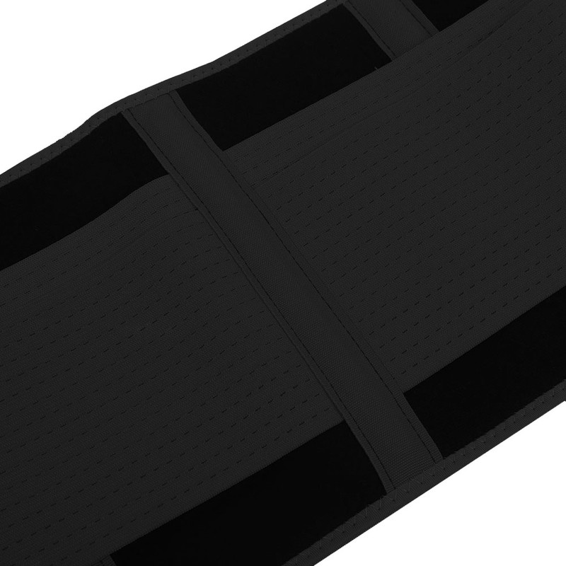 Breathable Mesh Support Exercise Belt Adjustable Waistband Fitness Waist ProtectorBlack