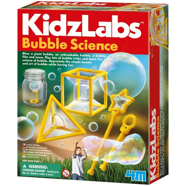 4M Bubble Science - Physics, Chemistry Lab - Educational Stem Toys Gift for Kids & Teens, Boys & Girls, Model:5591