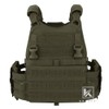 KRYDEX Tactical SCARAB Plate Carrier Heavy Duty Vest Green w/