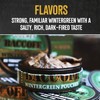 1 Can, BaccOff Wintergreen Pouches, Strong Wintergreen and Salty, Rich