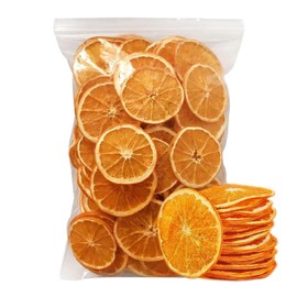 Dehydrated Dried Orange Slices Wheels,7.1oz / 200g | Approx 40+ Slices | Sugar Free Natural Fruit for Cocktails,Christmas Day,Cakes,Tea
