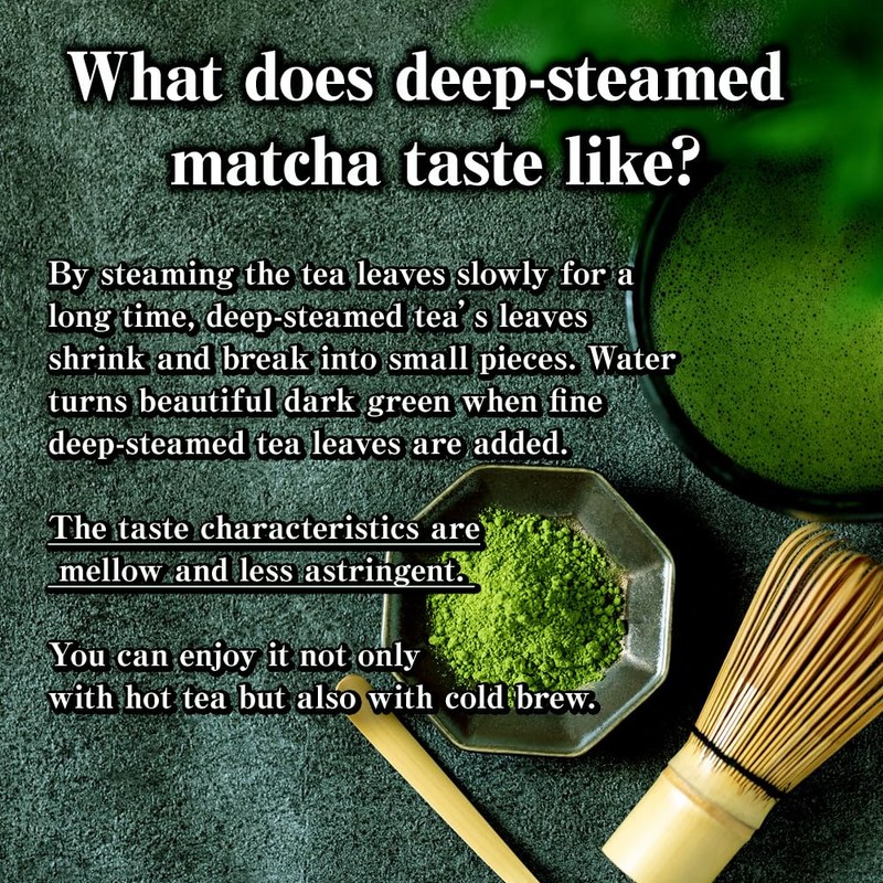 Matcha Powder, 2.4 oz (70 g), Shizuoka Tea, Deep Steamed