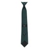 DQT Men's Plain Twill Wedding Formal Clip On Tie -