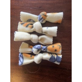 Bowtie Shaped Cat Toys Catnip Inside Bumblebee Print