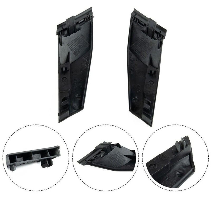 YUNHECAM Front Windshield Wiper Cowl Side Cover Panel Trim Fit
