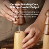 Xirrhur Wooden Tree Pepper Salt and Pepper Grinder 6.10 inch