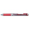 Pentel EnerGel Retractable Ballpoint Pen 1 mm Metal Tip Red