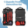 sourcing map 140 in 1 Magnetic Precision Screwdriver Set Electronics