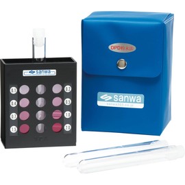 Sanwa Seisakusho DPD Method Simple Type Free Residual Chlorine Measuring Instrument, Powder Type SP-4