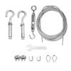 Outdoor Clothesline Stainless Steel Clothesline Wire Heavy Duty with Turnbuckle