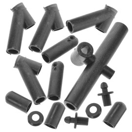 UPKOCH 9Pcs Outdoor Kite Frame Joint Connectors for Easy Assembly and Repair Plastic Parts for Stunt Kites for Beach and Park Activities