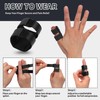 Wisesso Thumb Finger Splints, Trigger Thumb Brace for Broken/Straightening/Arthritis, Finger