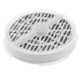 GL2103 HEPA Filter Replacement Compatible with RIGOGLIOSO, JINPUS, LTLKY, Frida Baby, Meleden,SY900S and More Air Purifiers, 4 Inch 3-in-1 Activated Carbon and True HEPA Filters (3-Pack)