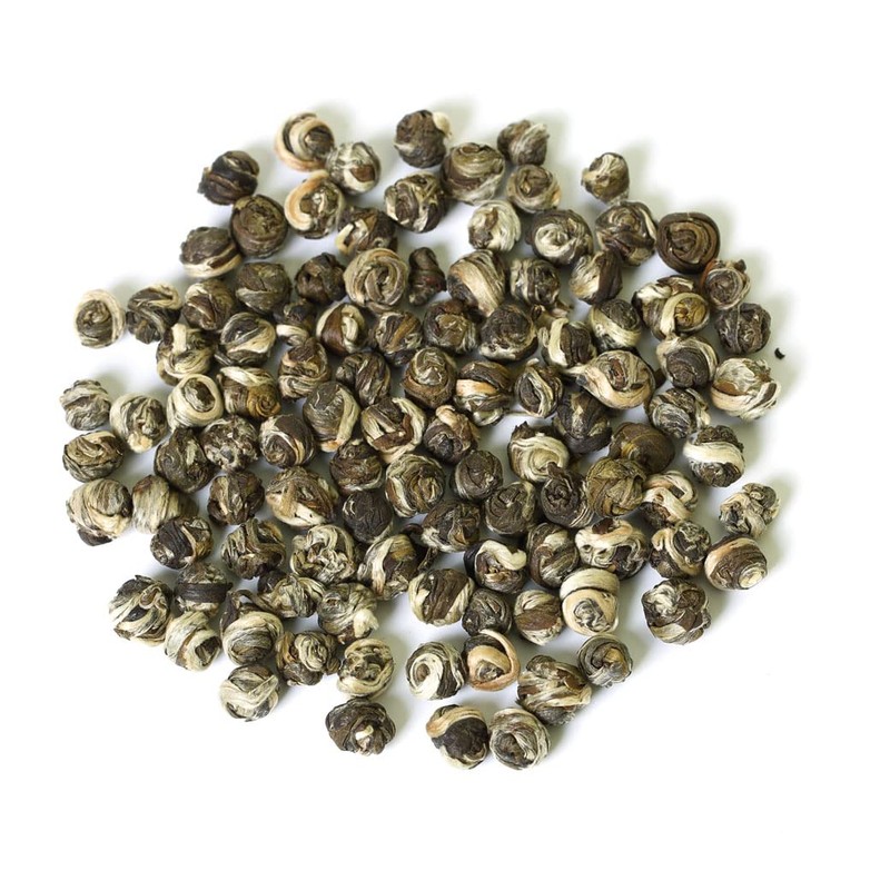 GOARTEA 60pcs 8g Nonpareil Supreme Jasmine Pearls Tea Jasmine Tea