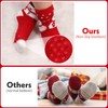 October Elf 6 Pairs Adult Christmas Holiday Socks Warm Winter
