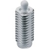HALDER 22150.0380 Steel Spring Loaded Pressure Pin Male Screw, Plastic,