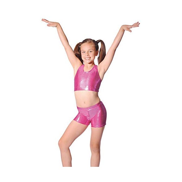 Roch Valley SHOT shiny metallic shorts Cerise Ladies 12/14 Eu