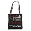 Carmela Xmas Cute Christmas Name Tote Bag