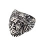 Treasure Bay Biker Skull Ring - Chunky 925 Sterling Silver