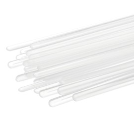 PATIKIL 25 Pcs Transparent Plastic Boning 6 Inch Clear Corset Strip Bone for Sewing Corset Costume(5mm 1/5" Wide)