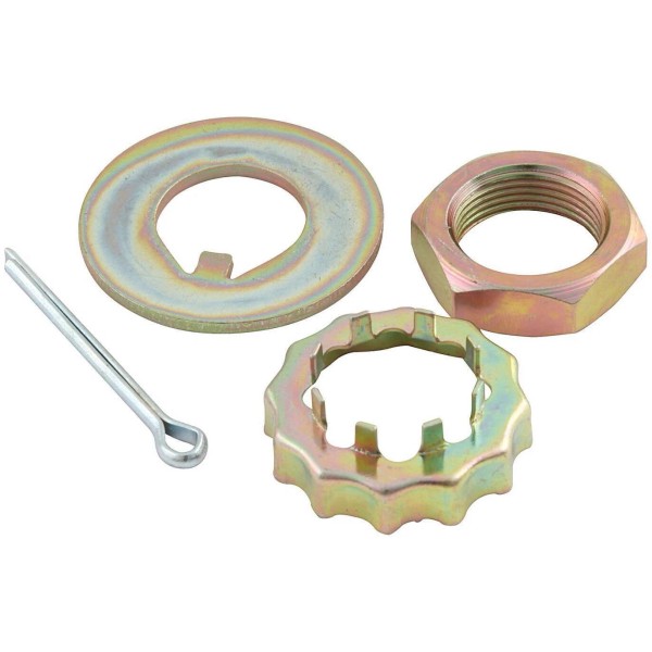 Unbranded Spindle Lock Nut Kit 13/16"-20 Ford Pinto Spindles 1-pc