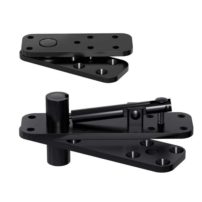 SOONHUA Hidden Door Hinge, 360° Rotation Hidden Pivot Hinge, Up