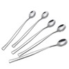 Xowine Pack of 12 long teaspoons, stainless steel, long spoon