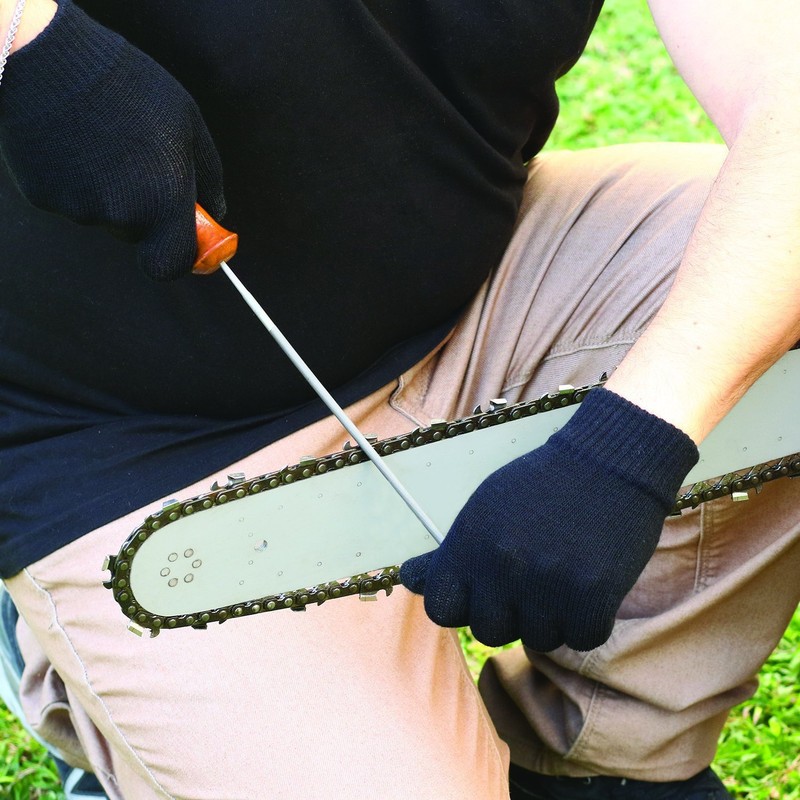 Chainsaw Sharpener File Kit - Includes 5/32, 3/16, and 7/32