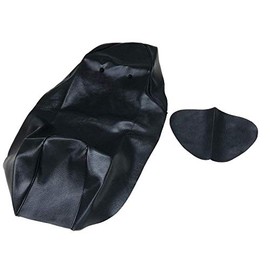 Crisparts CHRIS HCH1202 C10 Honda PCX125 JF28 Early Model EPS Engine PCX150 KF12 Seat Cover, Made in Japan, Thick Fabric, Fabric Color, Black, Piping, Replacement Type