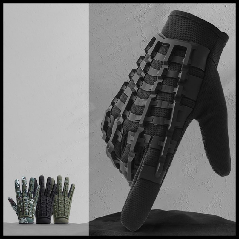 [ホワイトファング] グローブ タクティカル バイク アウトドア サバゲー プロテクター 滑り止め メンズ NT360(グリーン)