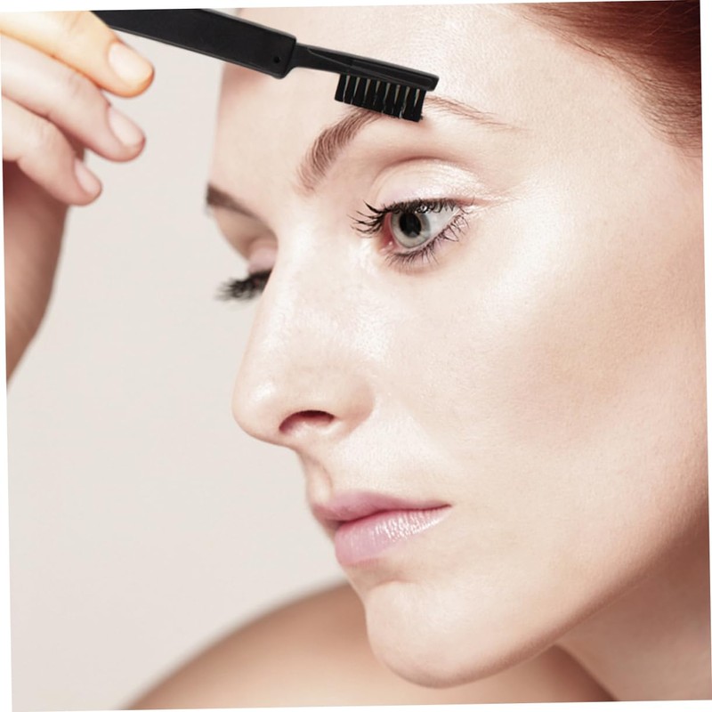 Minkissy 3pcs Double Sided Makeup Brush Lash Comb Eyebrow Brush