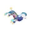 NEWEI broche de aleación esmaltada con forma de caniche para