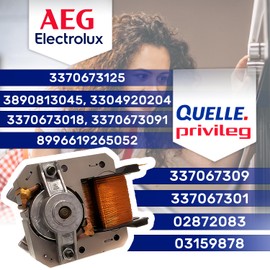 Motor Hot Air Blower for Oven 22W 220-240V 50-60Hz with Original Code 3304920204 3370673091 3370673125 3890813045 for Zanussi Made in Italy MONTERAL