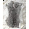 2Pack Real Natural Rabbit Fur Craft Grade Rabbit Pelts Sewing