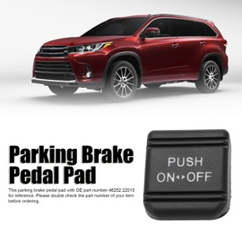 Parking Emergency Brake Pedal Pad,Car Clutch Parking Brake Pad Rubber 46252 22010 Replacement for CAMRY HV 2007 2008 2009 2010 2011