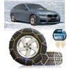 ​​NEOCHIAEVO Auto Tightening Snow Chains Tire Chains, 1-Minute Quick Install,