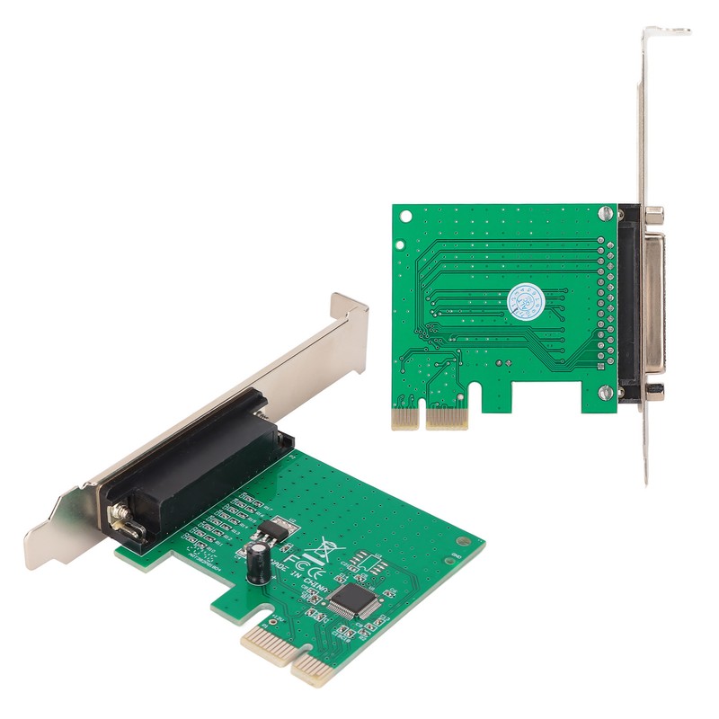 PCIE to LPT Expansion Card WCH382L Original Chip 25 Holes