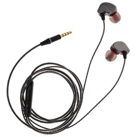 SHOWERORO Ear Wired Earphones with Subwoofer Bass Mic Type C Earbuds for Gaming Comfortable Fit for Phone Tablet Tangle Design Grey