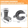 5304518968 Dishwasher Lower Spray Arm Support and 5304506518 Dishwasher Sewer