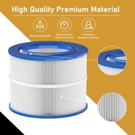 Macaberry PBF40M Spa Hot Tub Filter Replacement Compatible with Pleatco PBF40M, Bullfrog Spas, Wellspring 30 Coreless 10-00282. 2 Pack