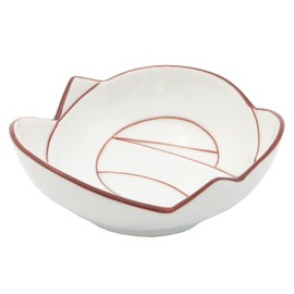 24to3 Nishitomi Pottery Arita Ware Plate, Tansei Kiln Knot, Small Bowl, Plate, Diameter Approx. 4.7 inches (12 cm), New Year, Tableware, Made in Japan