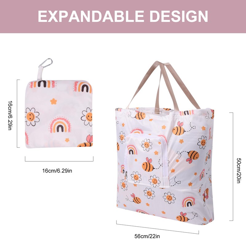 2Pcs Packable Large Laundry Bags for Dirty Clothes - Waterproof,