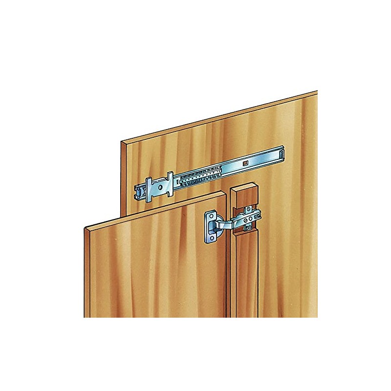 Inset 35mm Hinges for Medium Duty Flipper Door Slides