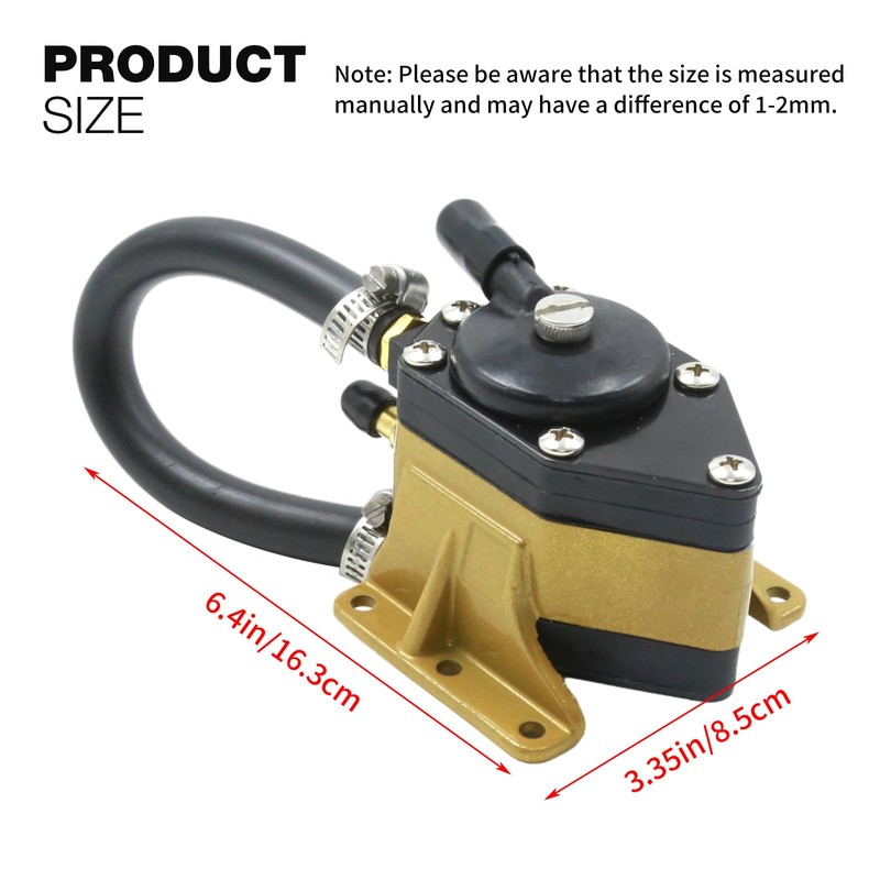 SYOWADA 5007420 Outboard Fuel Pump, Robust Oil Injection Conversion Fuel